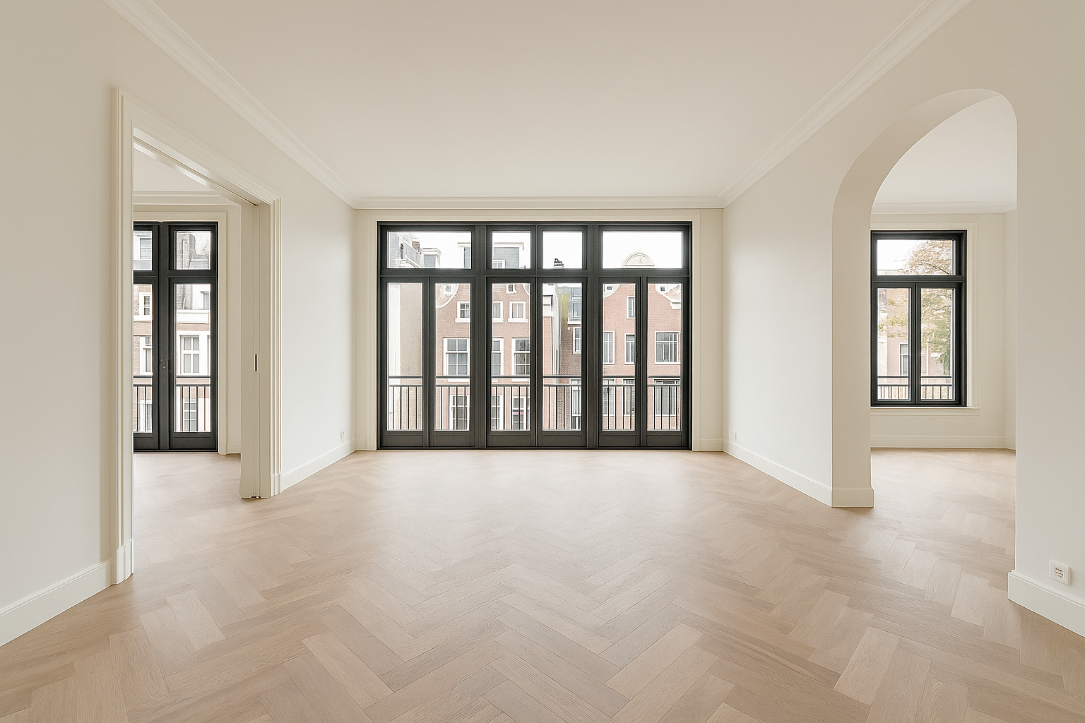 Renovlies in nieuwbouwwoning Amsterdam – strak en Naadloos